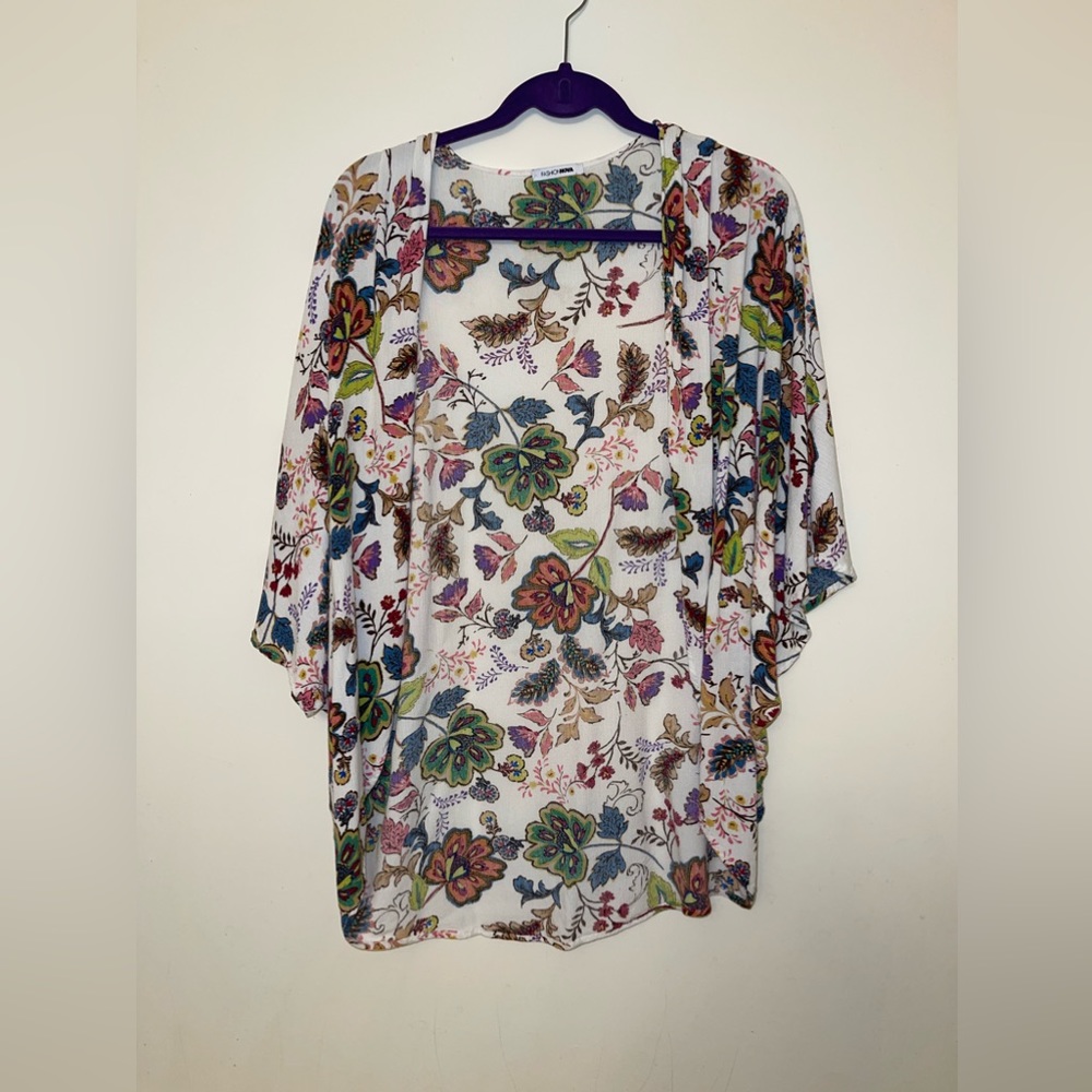 Floral FashionNova Cardigan
